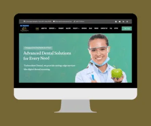 TECHNODENT DENTAL website design by ZAMAN IT