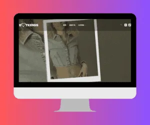 Love Trands website design by ZAMAN IT