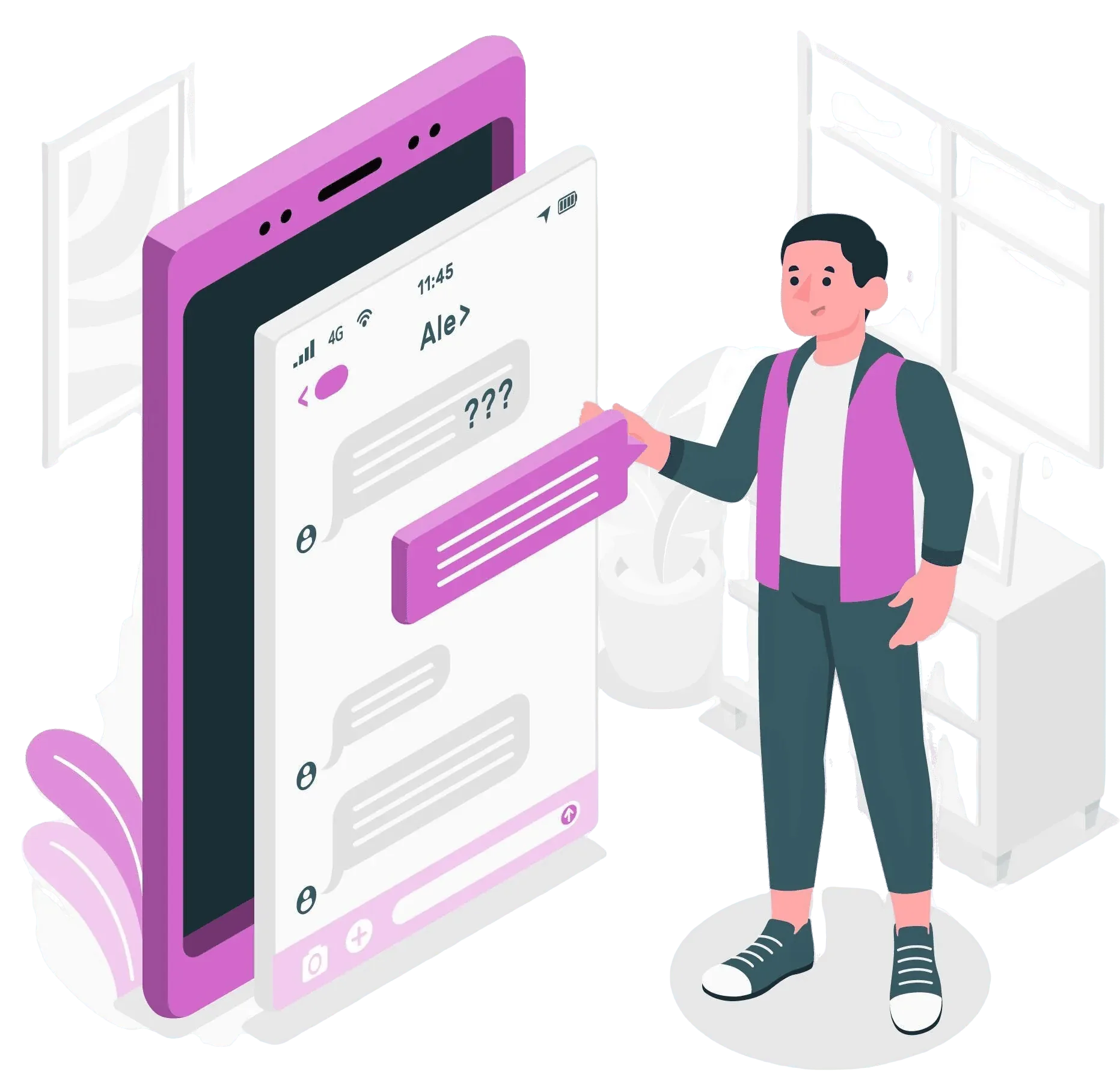Masking SMS Software Checking