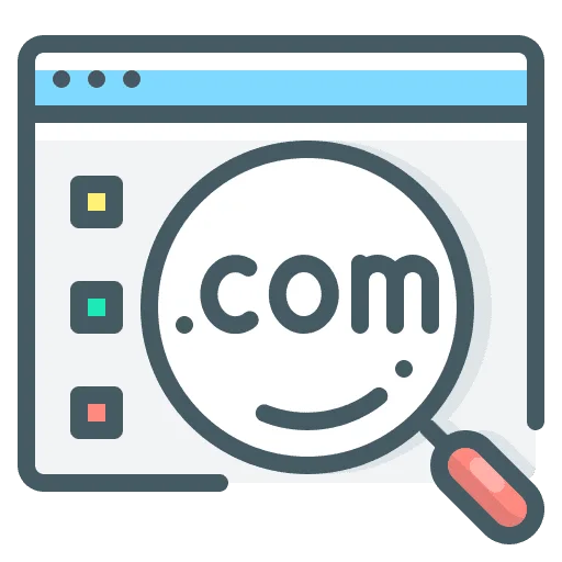 Choose domain name - website development process step 1
