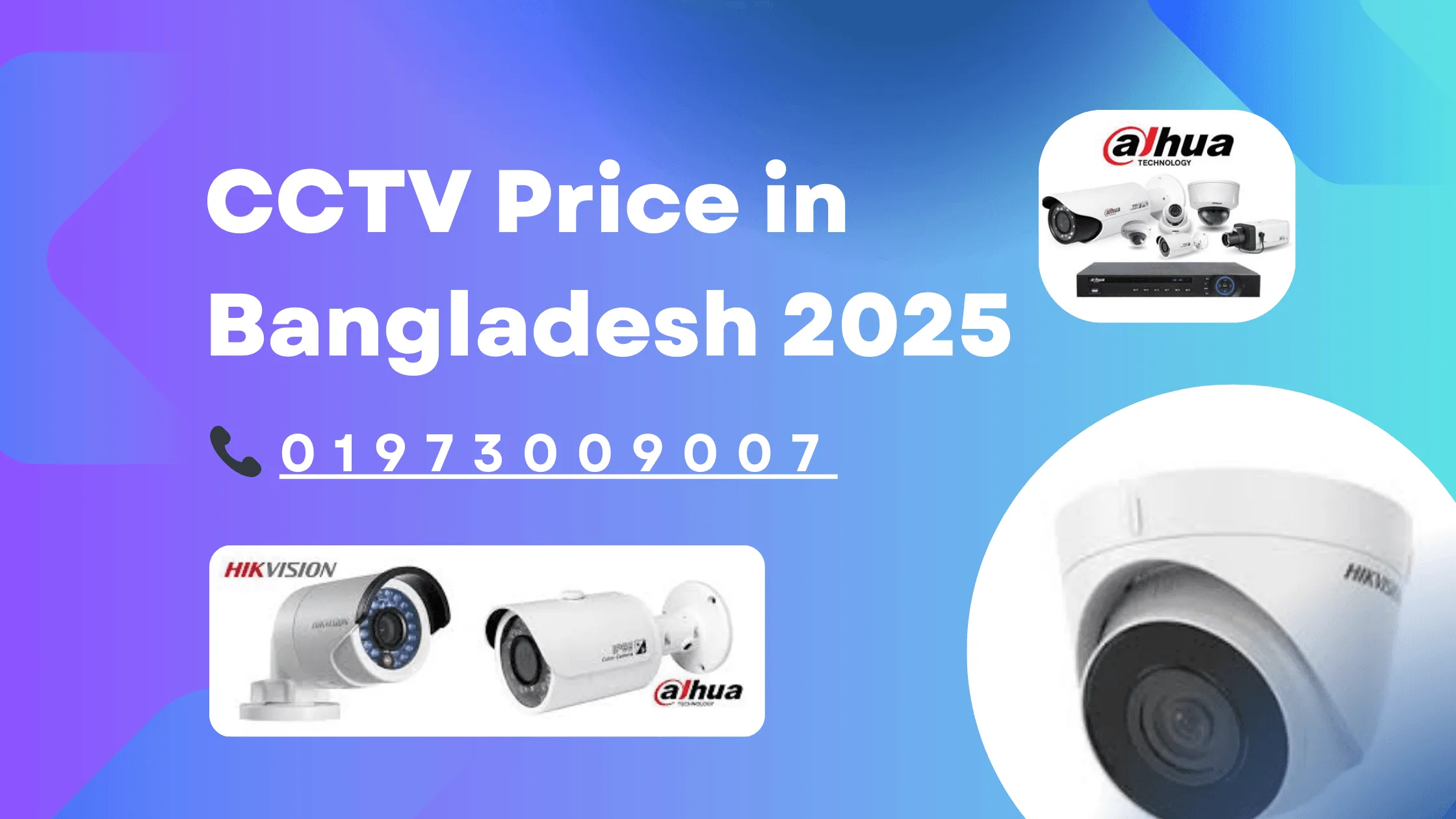 Best CCTV Price in Bangladesh 2026 | 1-Year Guarantee Included