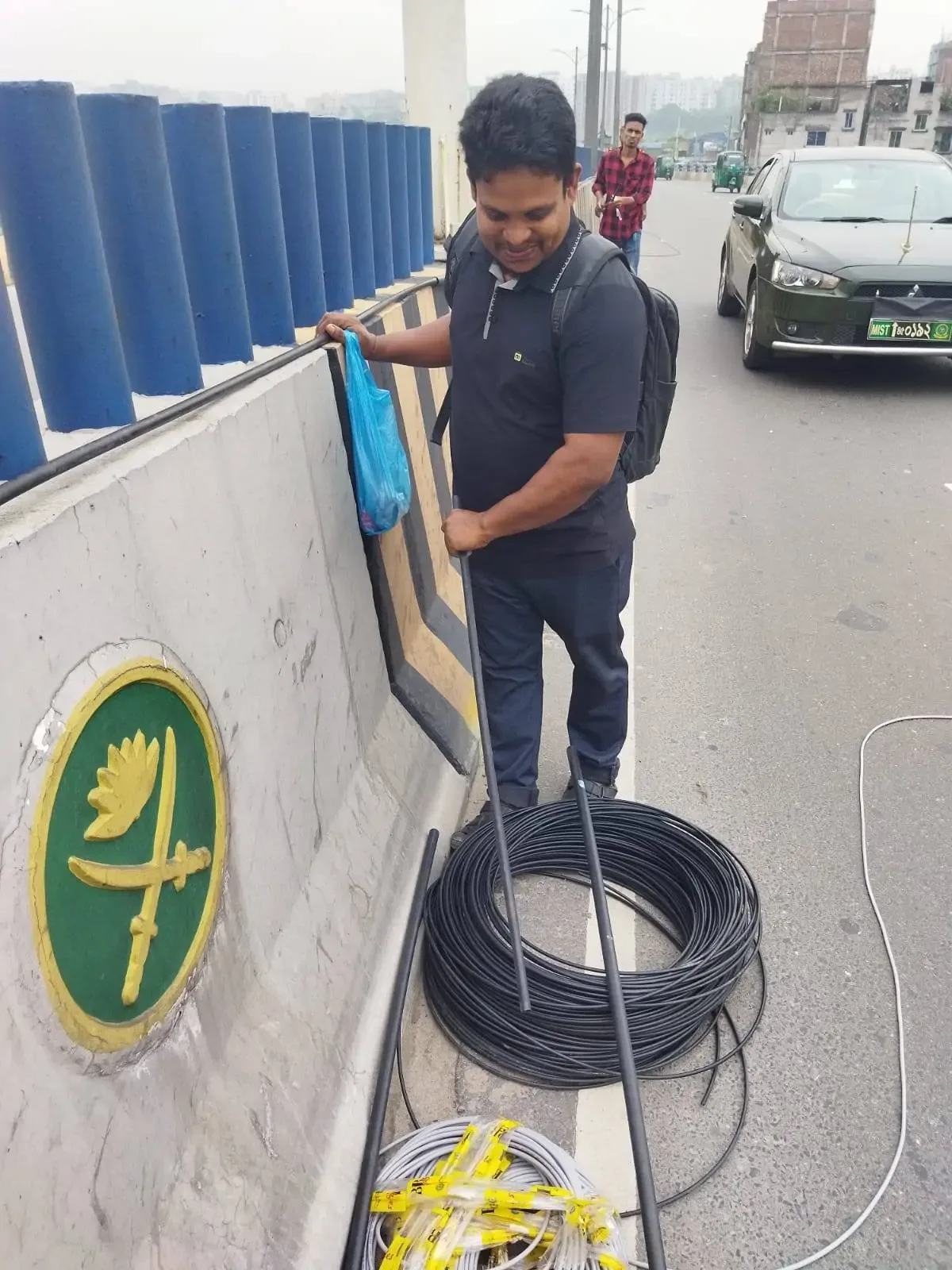 CCTV camera installation service in Dhaka by ZAMAN IT with professional security camera setup